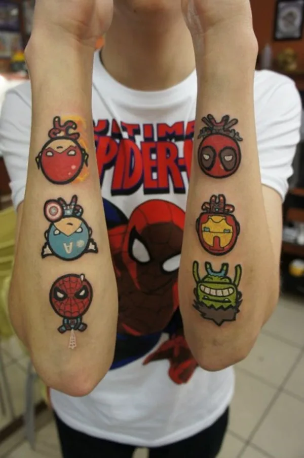 Mightiest Marvel Comic Tattoo Designs (33)