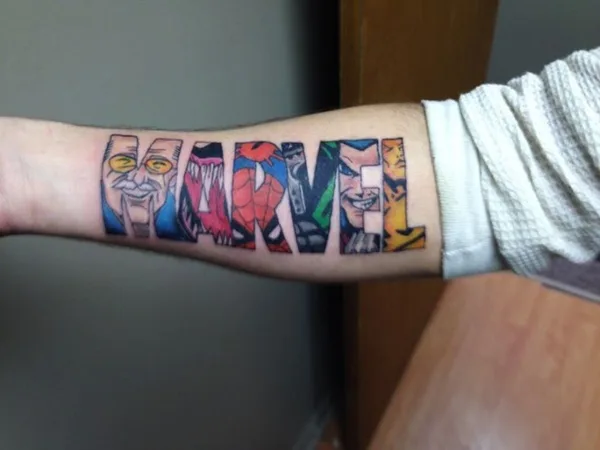 Mightiest Marvel Comic Tattoo Designs (9)