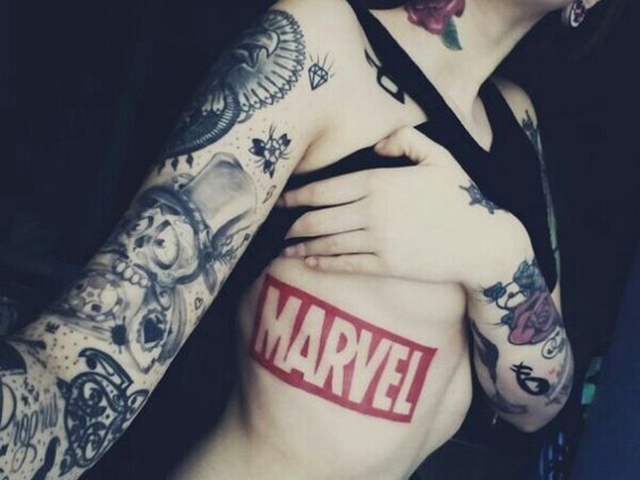 40 Mightiest Marvel Comic Tattoo Designs