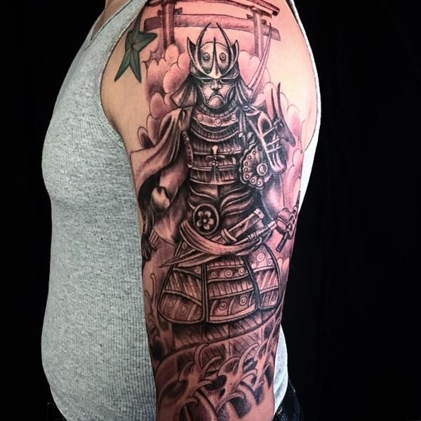 87 Wonderful Warrior Tattoos On Arm