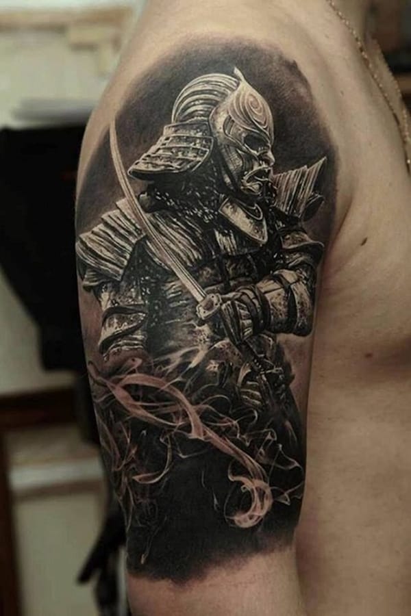 40 Samurai Warrior Tattoo Designs