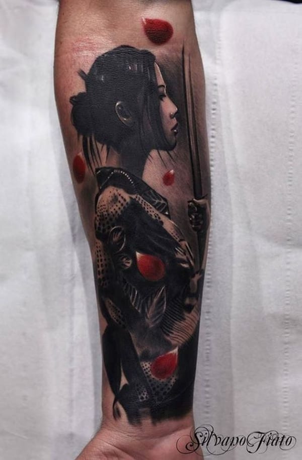 The other side of my arm Samurai by Zico of UF Tattoo Okinawa Japan  r tattoos