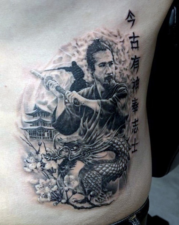 40 Samurai Warrior Tattoo Designs