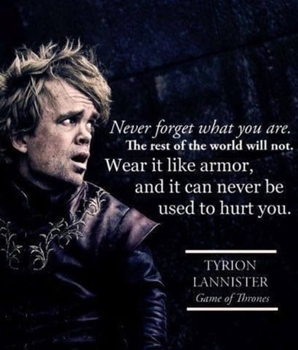 tyrion lannister quotes book sword whetstone