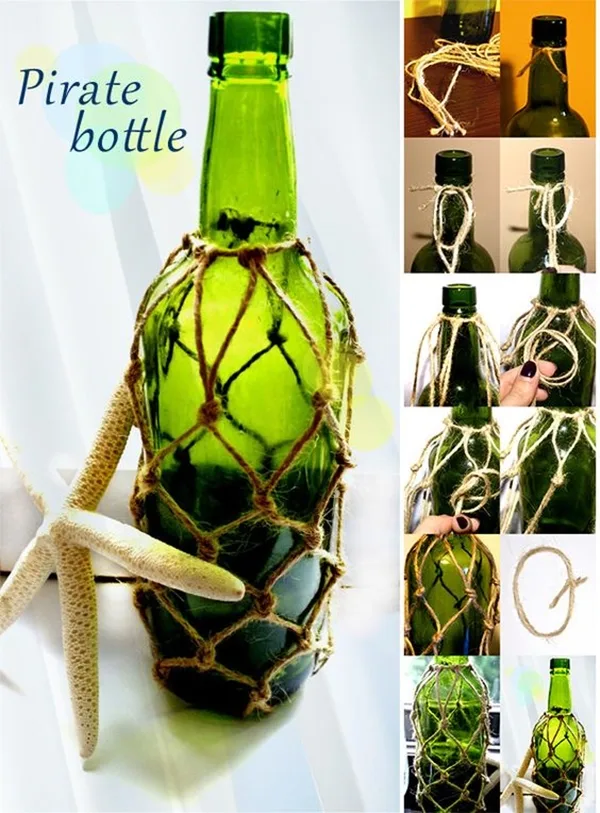 Wine Bottle Art Ideas - 25