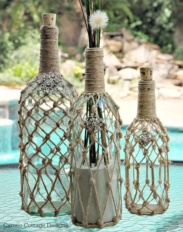 Wine Bottle Art Ideas - 26