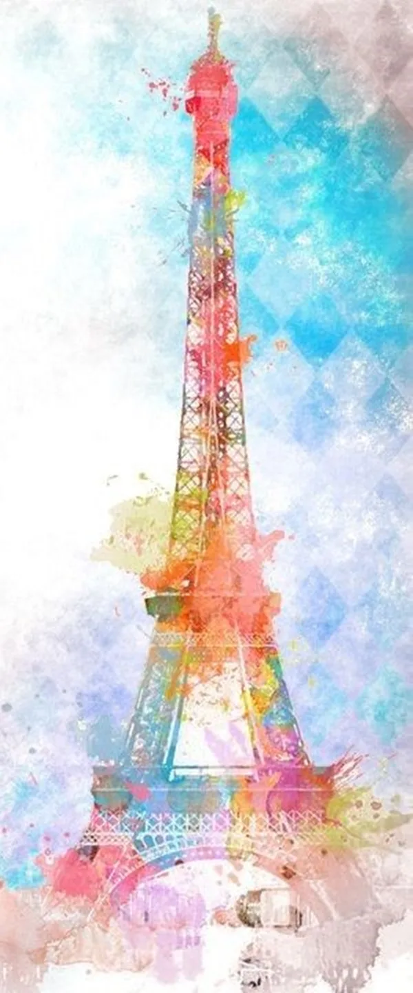 beautiful and detailed Eiffel Tower drawings - (6)