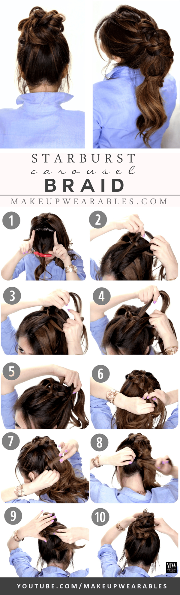 22 Easy Bun Hairstyle Tutorials To Get Your Hair Off Your Neck  I Spy  Fabulous