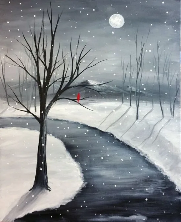 Simple-and-Easy-landscape-painting-ideas-30