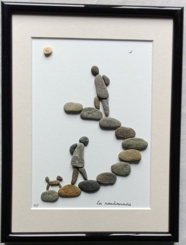 40 Rock and Pebble Art Ideas