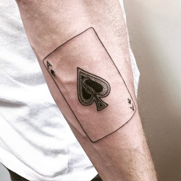 ace of spades tattoo meaning