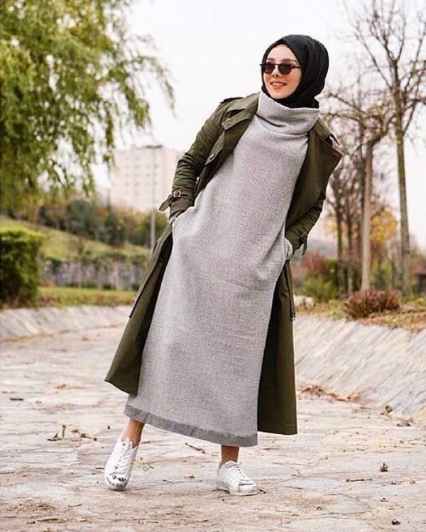 20 Attractive Hijab Winter Outfits Buzz16 