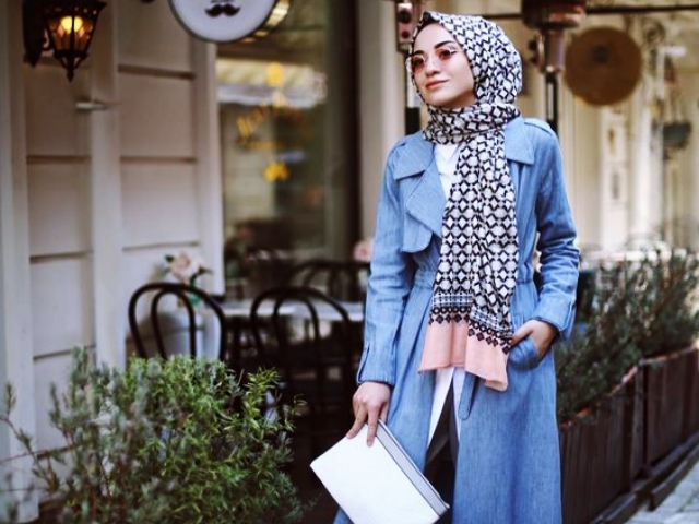 20 Attractive Hijab Winter Outfits