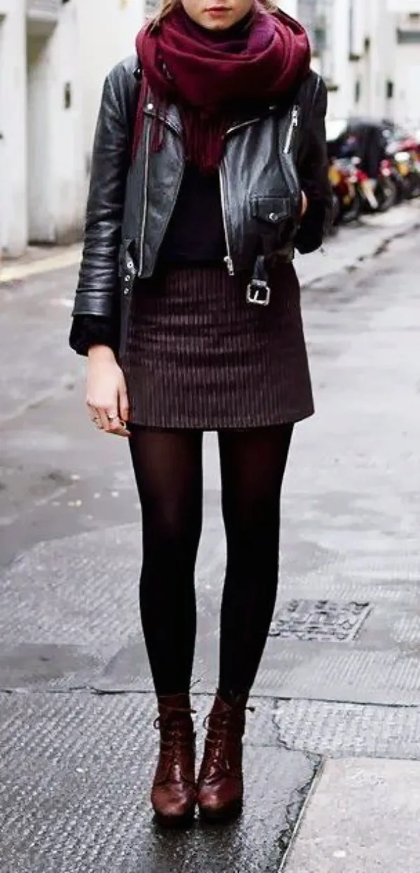  Fall-Outfits-With-Skirts