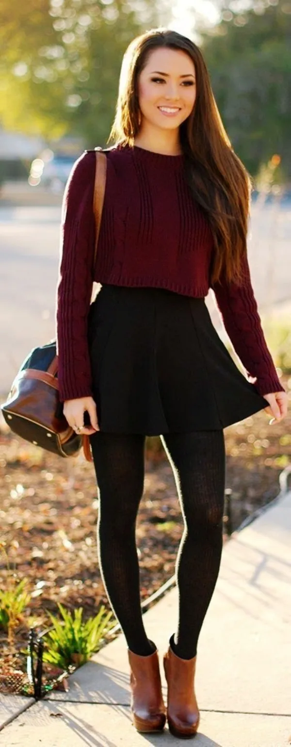 Fall-Outfits-With-Skirts