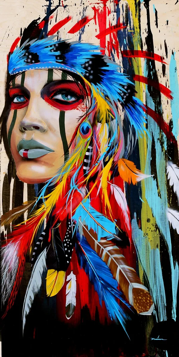 Native-American-Paintings-and-Art-illustrations