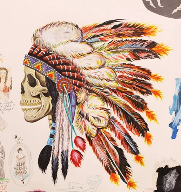 Native-American-Paintings-and-Art-illustrations