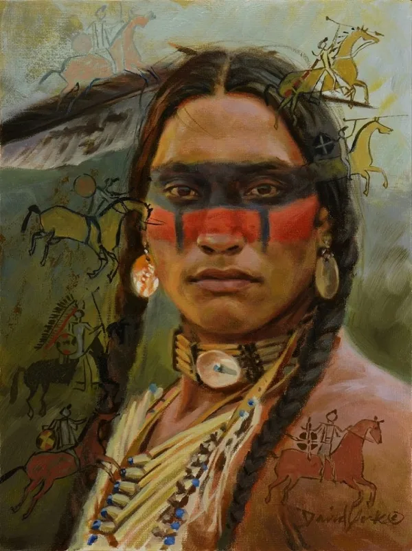 Native-American-Paintings-and-Art-illustrations