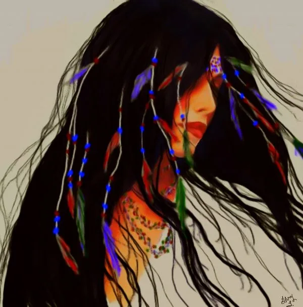 Native-American-Paintings-and-Art-illustrations