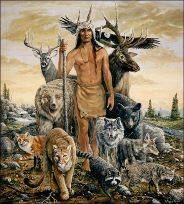 Native-American-Paintings-and-Art-illustrations