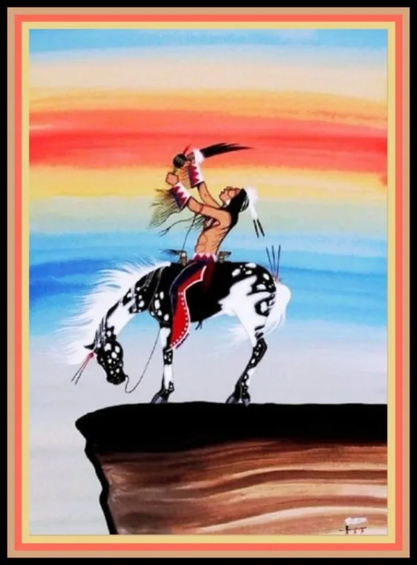 Native-American-Paintings-and-Art-illustrations