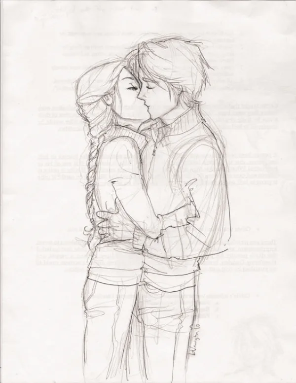 Romantic-Couple-Pencil-Sketches-and-Drawings
