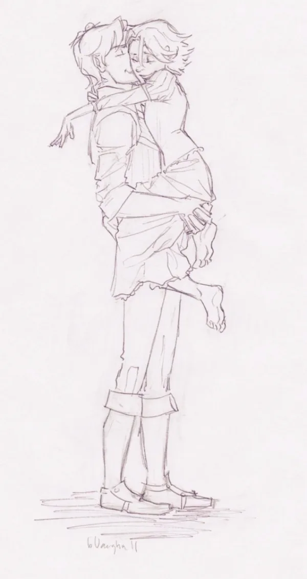 Romantic-Couple-Pencil-Sketches-and-Drawings