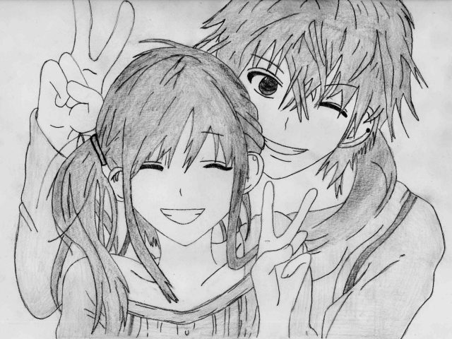 Romantic-Couple-Pencil-Sketches-and-Drawings