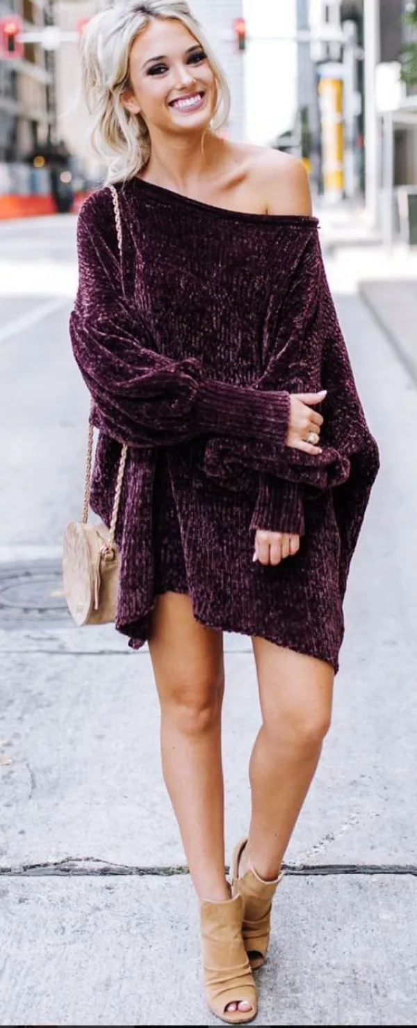 Sexy-Off-Shoulder-Winter-Outfits