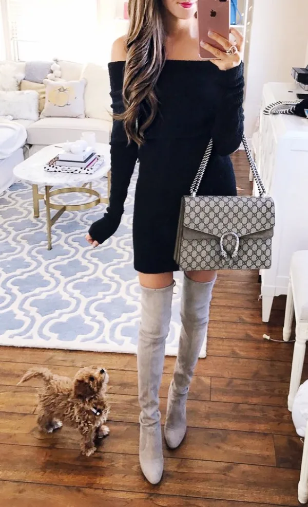 Sexy-Off-Shoulder-Winter-Outfits