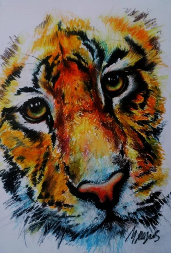 God-Level-Oil-Pastel-Drawings