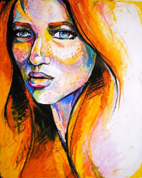 God-Level-Oil-Pastel-Drawings