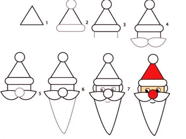 How-to-Draw-a-Cute-Santa