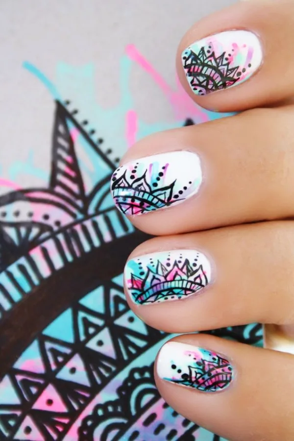 Tough-to-Paint-Nail-Art-Ideas