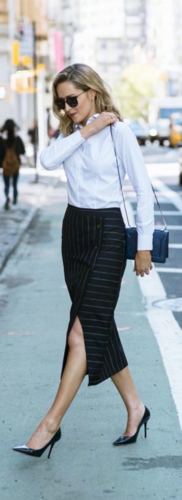 40 Knee Length Skirts Outfit for Working Women - Buzz 2018