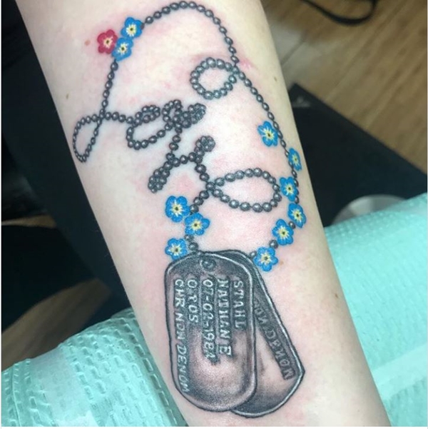 24 Of The Best Dog Tag Tattoos Ideas Ever  PetPress