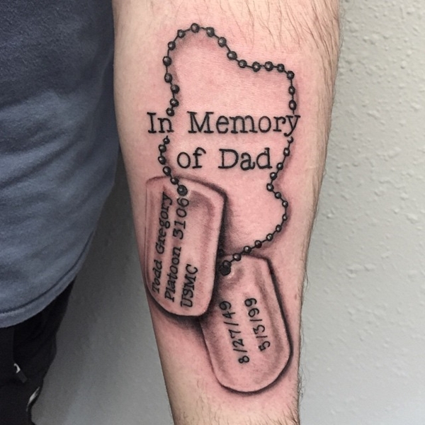 101 Best Dog Tag Tattoo Designs You Need To See  Outsons