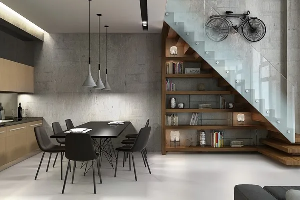 unique-stair-wall-decoration-ideas