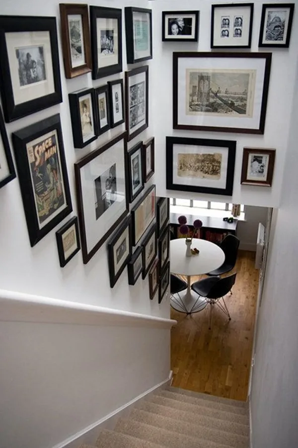 unique-stair-wall-decoration-ideas
