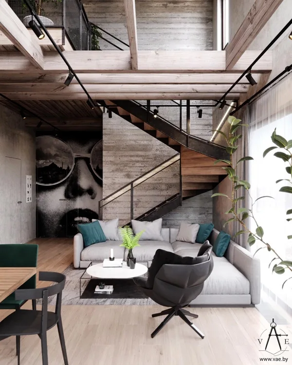 unique-stair-wall-decoration-ideas