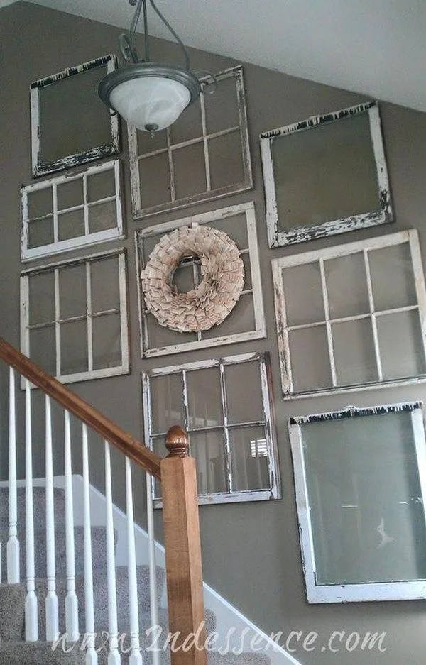 unique-stair-wall-decoration-ideas