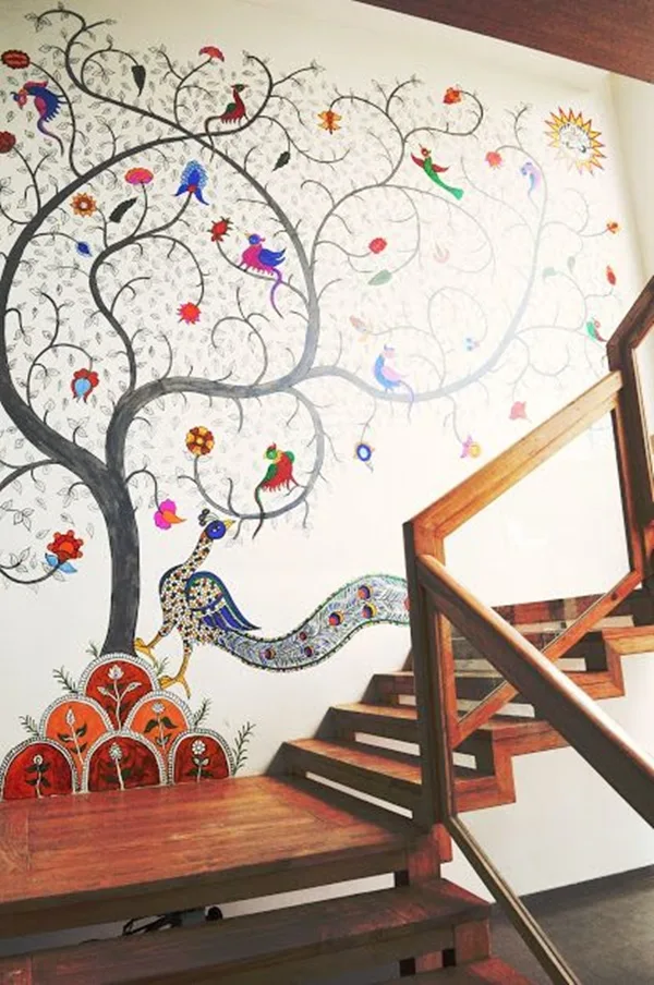 unique-stair-wall-decoration-ideas