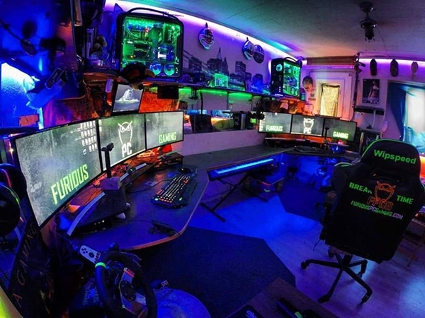 30 Cool Gaming Setup Ideas For That Badass Experience Buzz16   Cool Gaming Setup Ideas For That Badass Experience 14 