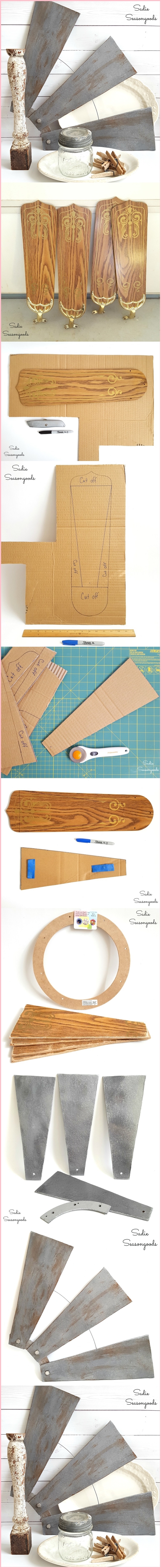 45 Repurposing Fan Blade Craft Ideas You Can Diy Buzz 2018