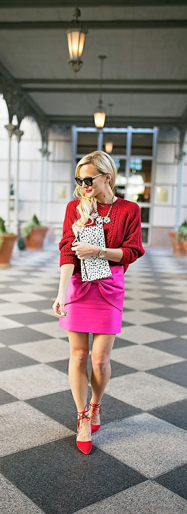 perfect-pink-colour-combination-dresses-for-females