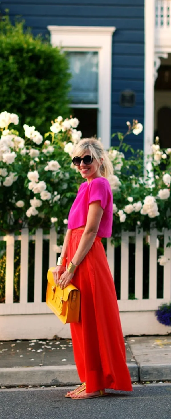 perfect-pink-colour-combination-dresses-for-females