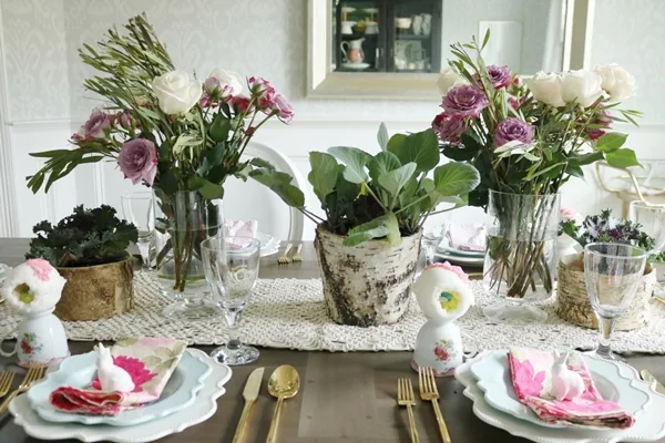easy-table-decoration-ideas-with-flowers