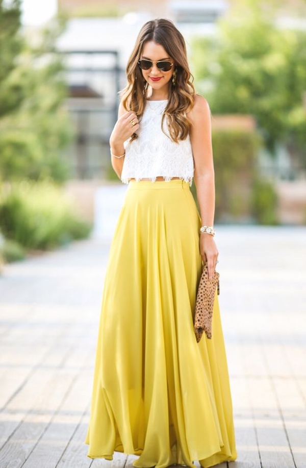 What Type of Tops to Wear with Long Skirts - Buzz 2018