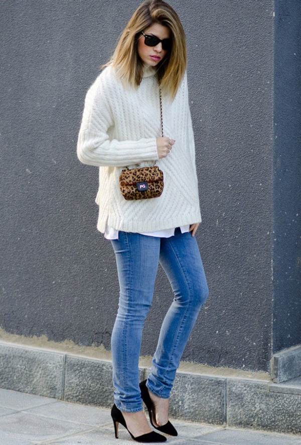 Attractive-Ways-to-Wear-Sweater-in-Work-Places