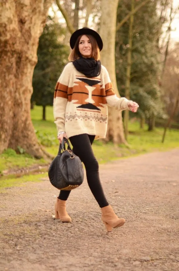 Attractive-Ways-to-Wear-Sweater-in-Work-Places